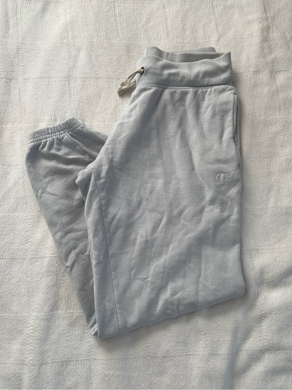 Champion Women's Light Blue Jogger Sweatpants